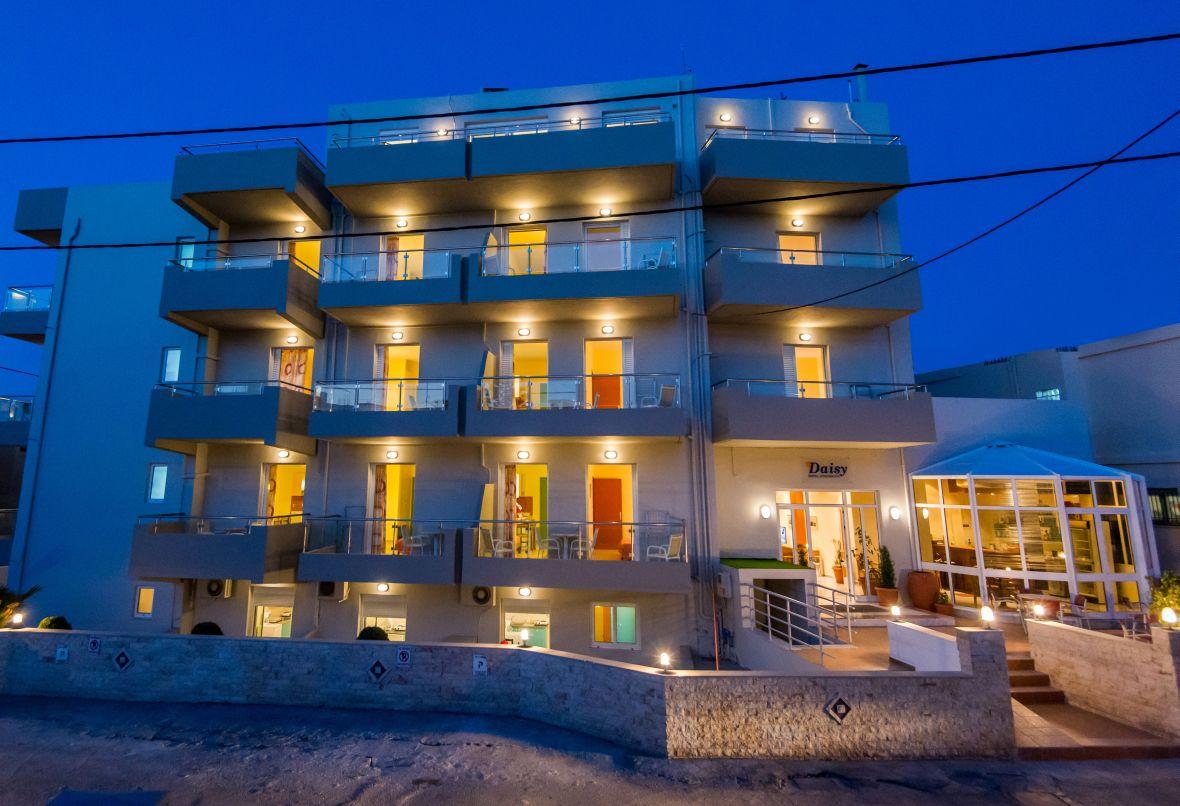 Daisy Hotel Apartments Rethymno Exterior foto